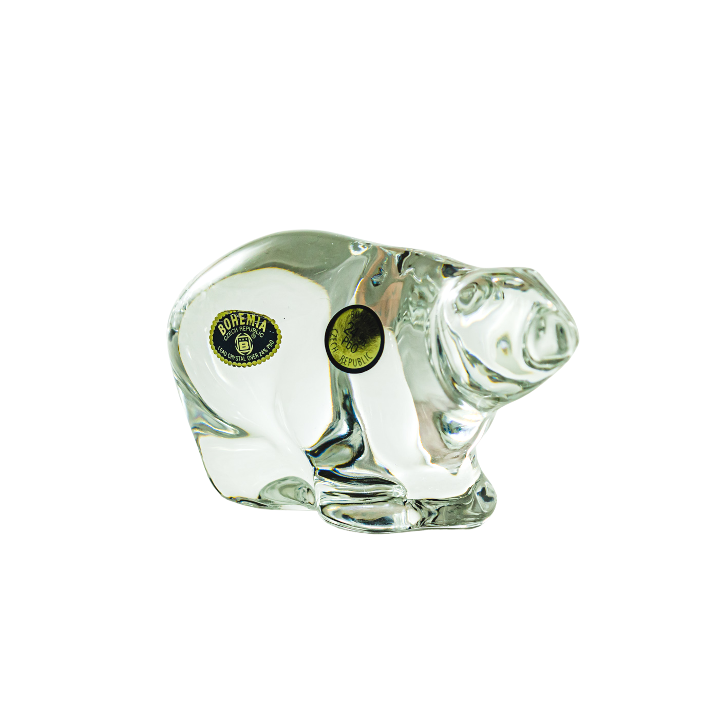 Кристална фигура мечка голяма 