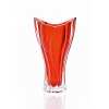 Кристална ваза Plantica red