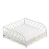 Метален салфетник Wire big cream