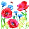 Салфетки Cornflower and poppy