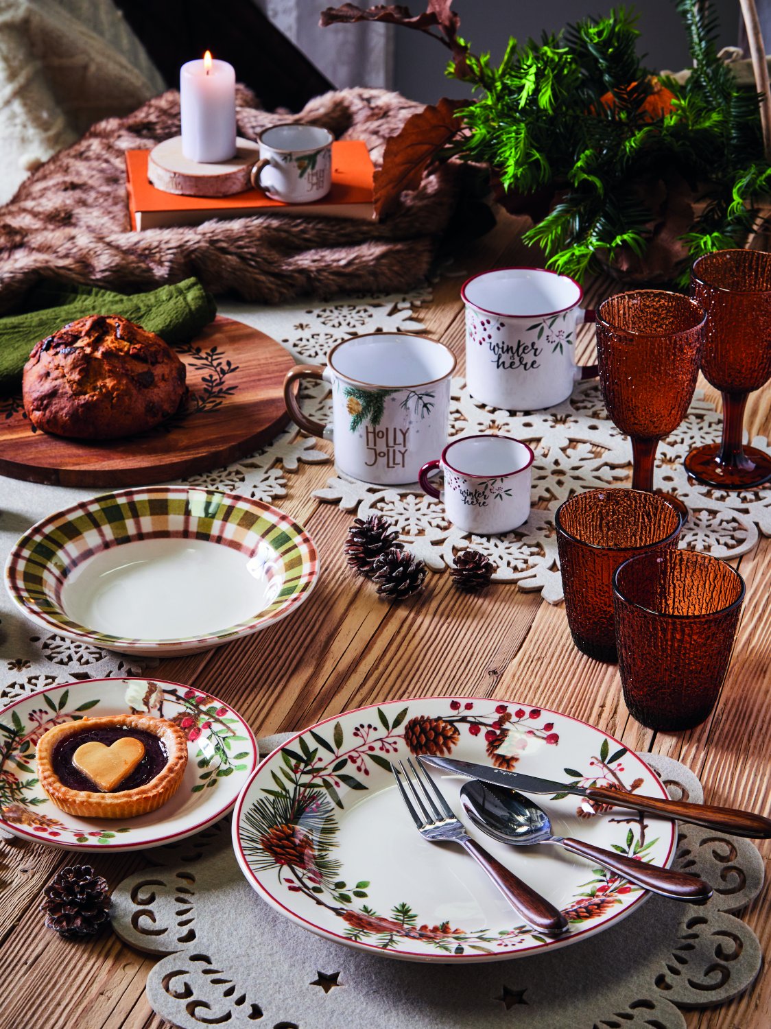 Чаша за чай Vintage winter