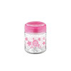 Буркан стъклен за детска храна Dolce с розов цвят 210мл
