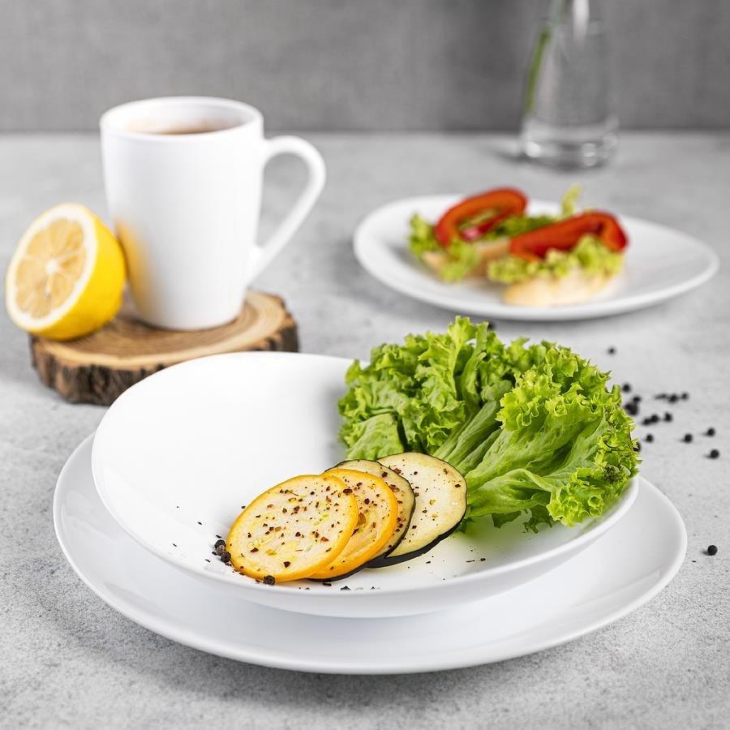 Сервиз за хранене аркопал от 18 елемента Prometeo