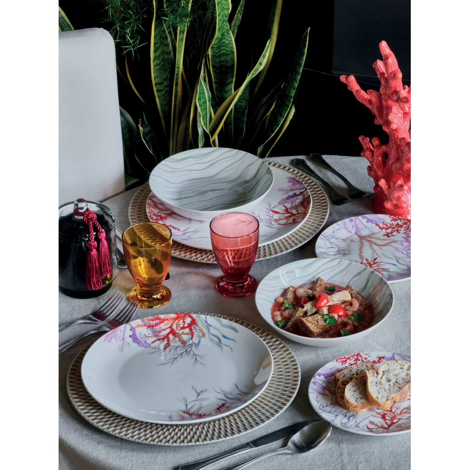 Сервиз за хранене 18 чсти Madison Pasifico