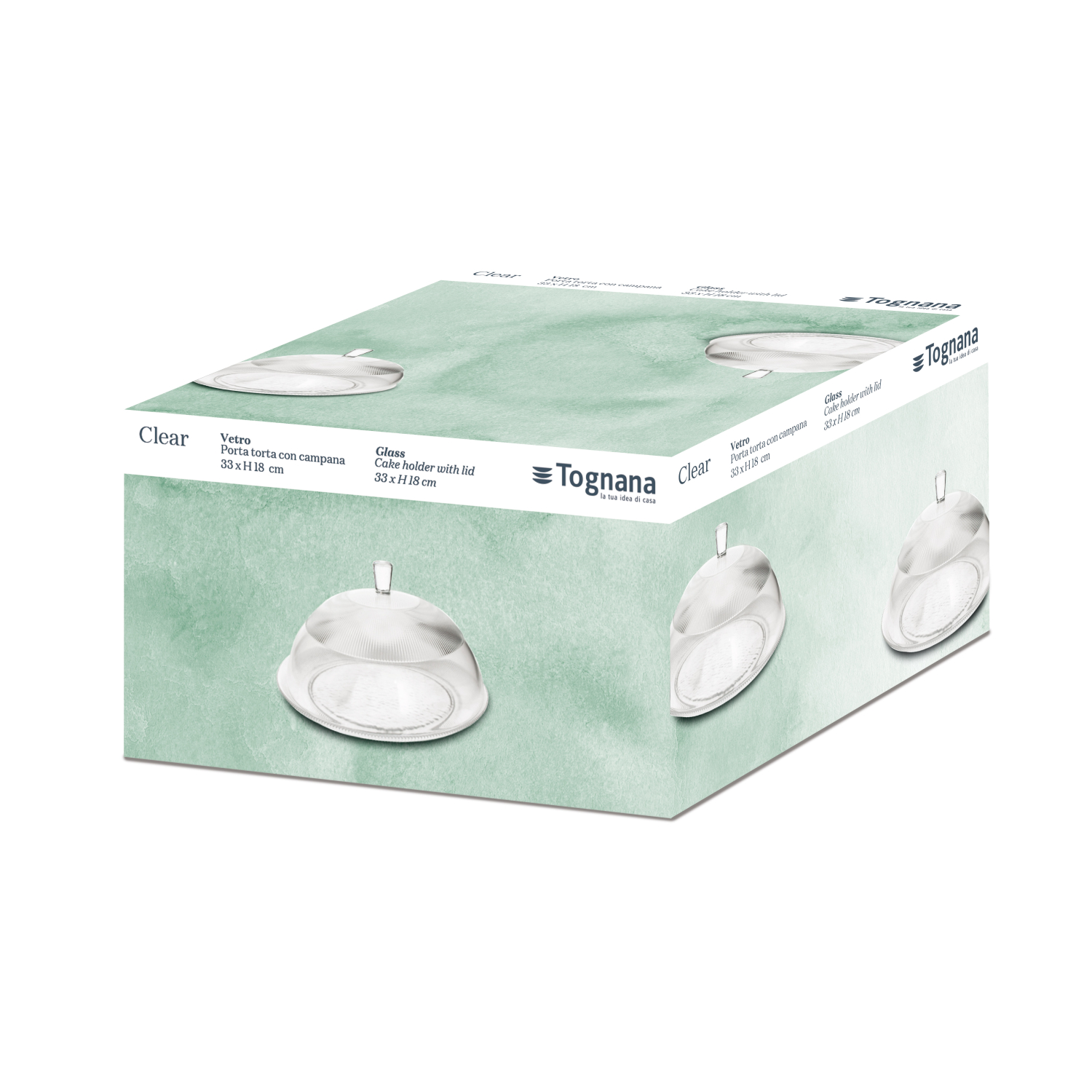 Плато за сладкиши с капак