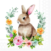 Салфетки Cute Easter rabbit