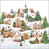 Салфетки Winter village