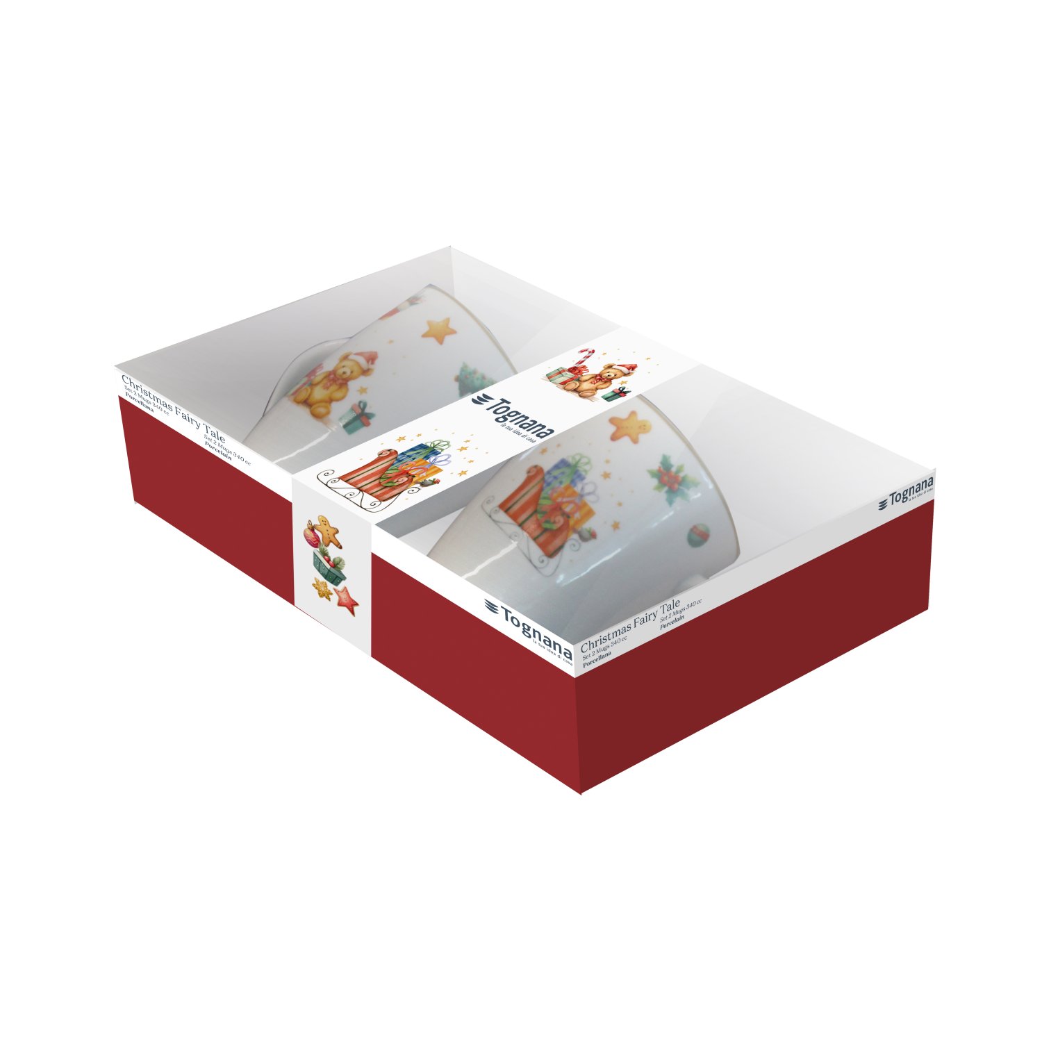 Сервиз 2 чаши Madison christmas fairy tale