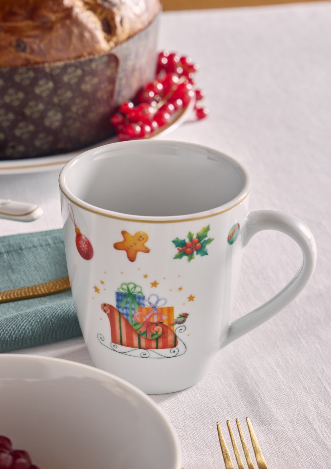 Сервиз 2 чаши Madison christmas fairy tale