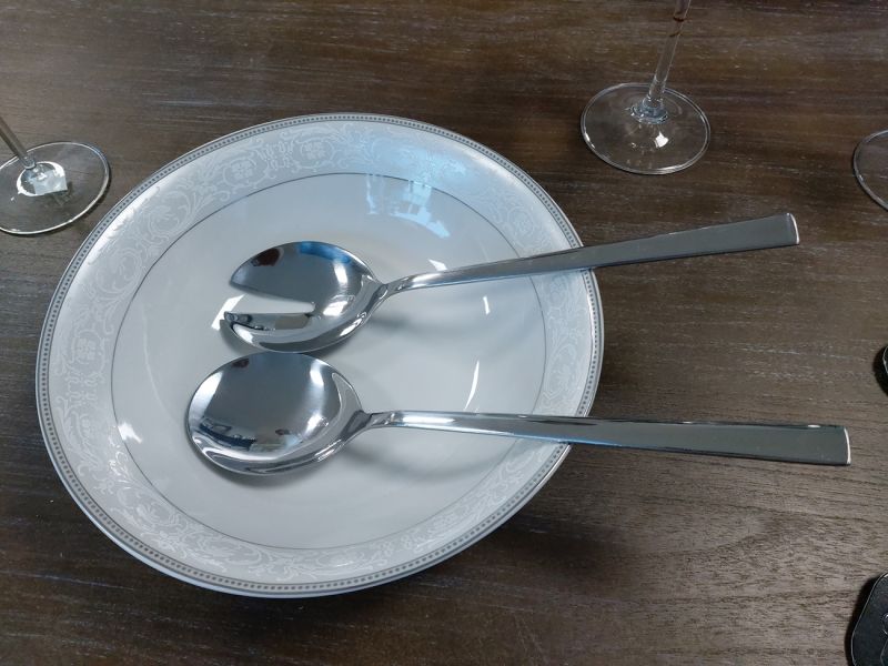 Прибори за салата комплект 2 части Silver