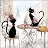 Салфетки Cats in Paris FSC Mix