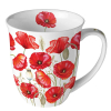 Чаша Poppy all over white