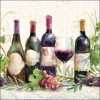 Салфетки Wine bottles